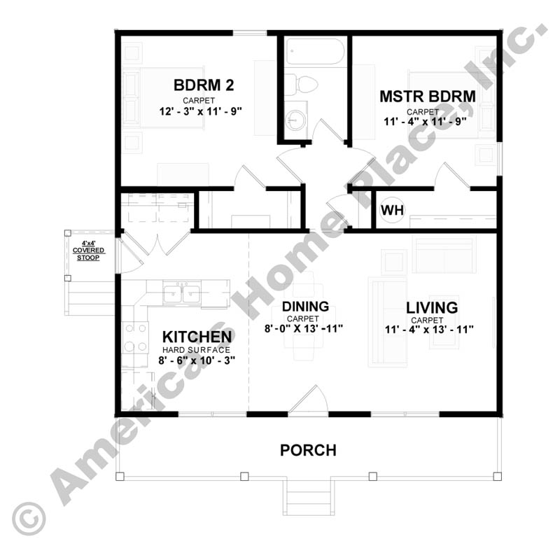 Americas Home Place The Cherokee Modern Farmhouse Plan