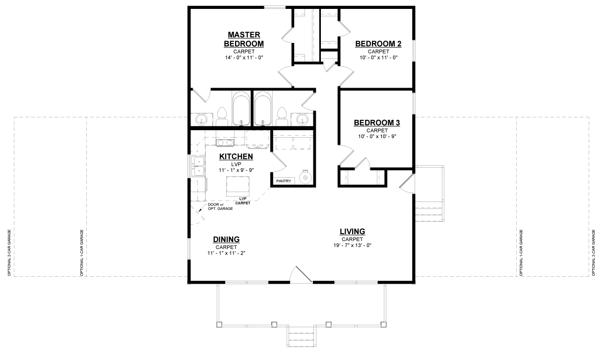 Settler - Barndominium  First Floor